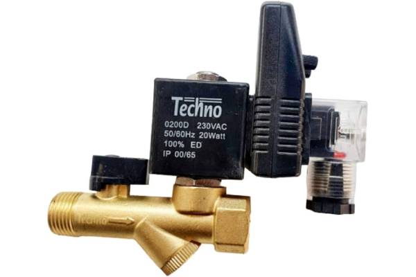 Solenoid Coil With Drain Valve