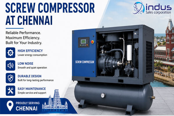 Screw compressor at chennai | Air Compressor at Tirunelveli | Air Compressor at Madurai