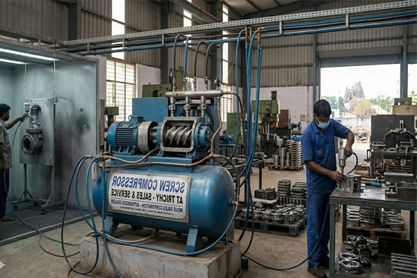 Screw compressor at trichy | Oil Free Compressor at Madurai | Air Compressor at Madurai Screw compressor at trichy | Oil Free Compressor at Madurai | Air Compressor at Madurai